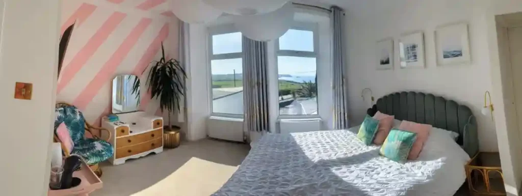 Fistral Room - Treheveras Guesthouse Newquay Cornwall